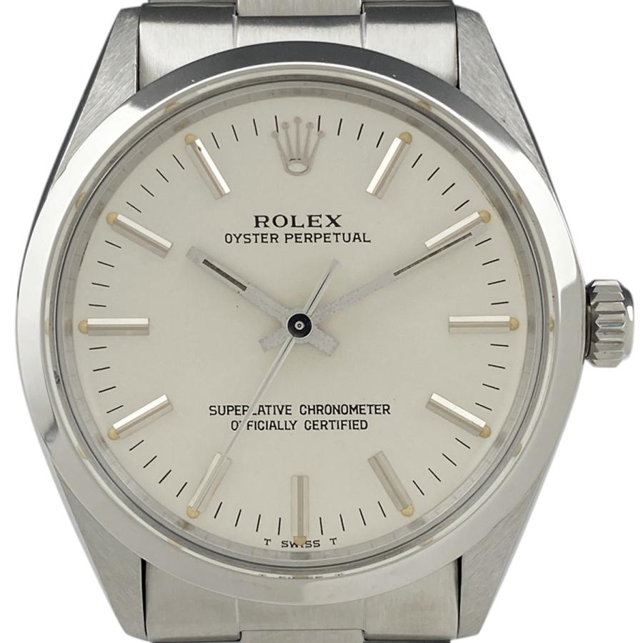 ロレックス ROLEX オイスターパーペチュアル 1002 腕時計 SS 自動巻き シルバー ボーイズ 中古  ラッピング可｜kaipre｜01